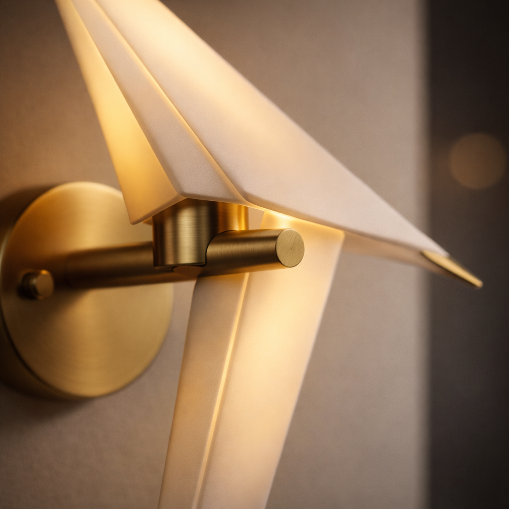 Wandleuchte Vogel Design modern
