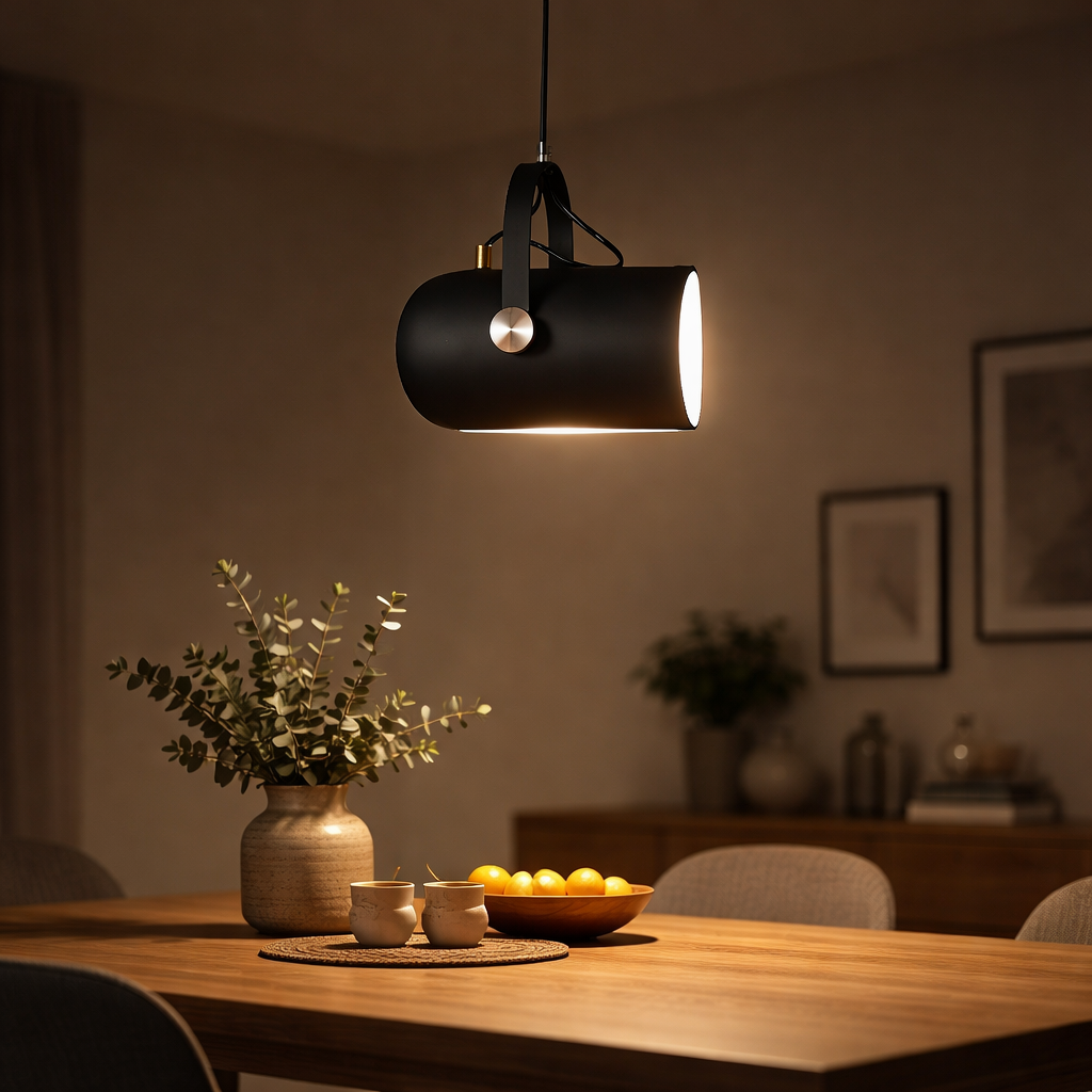 Pendelleuchte Spot aus Aluminium Farbig Design modern