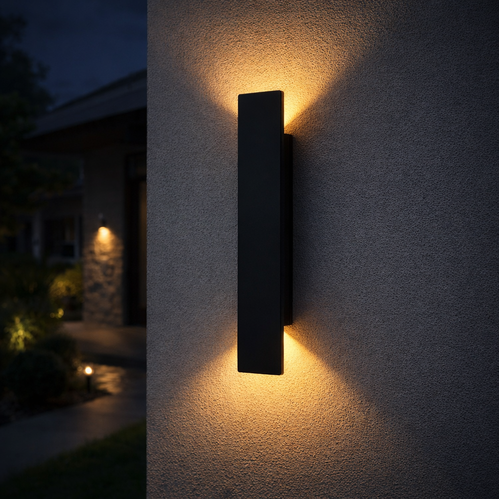 Wandleuchte Außen LED Aluminium Étanche
