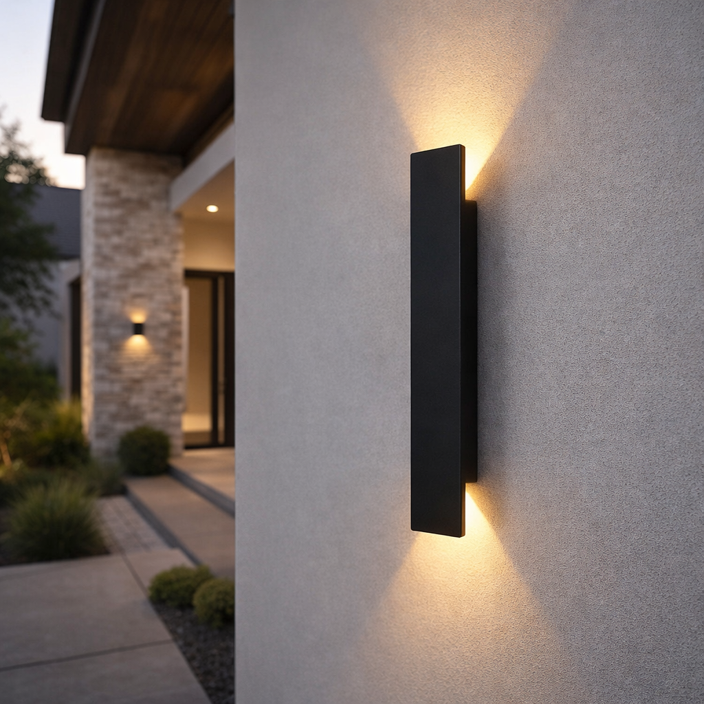 Wandleuchte Außen LED Aluminium Étanche
