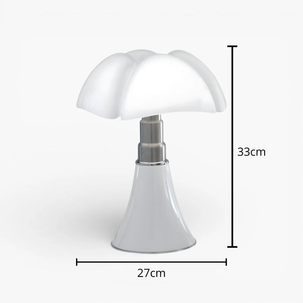 Nachttischlampe Design Weiß