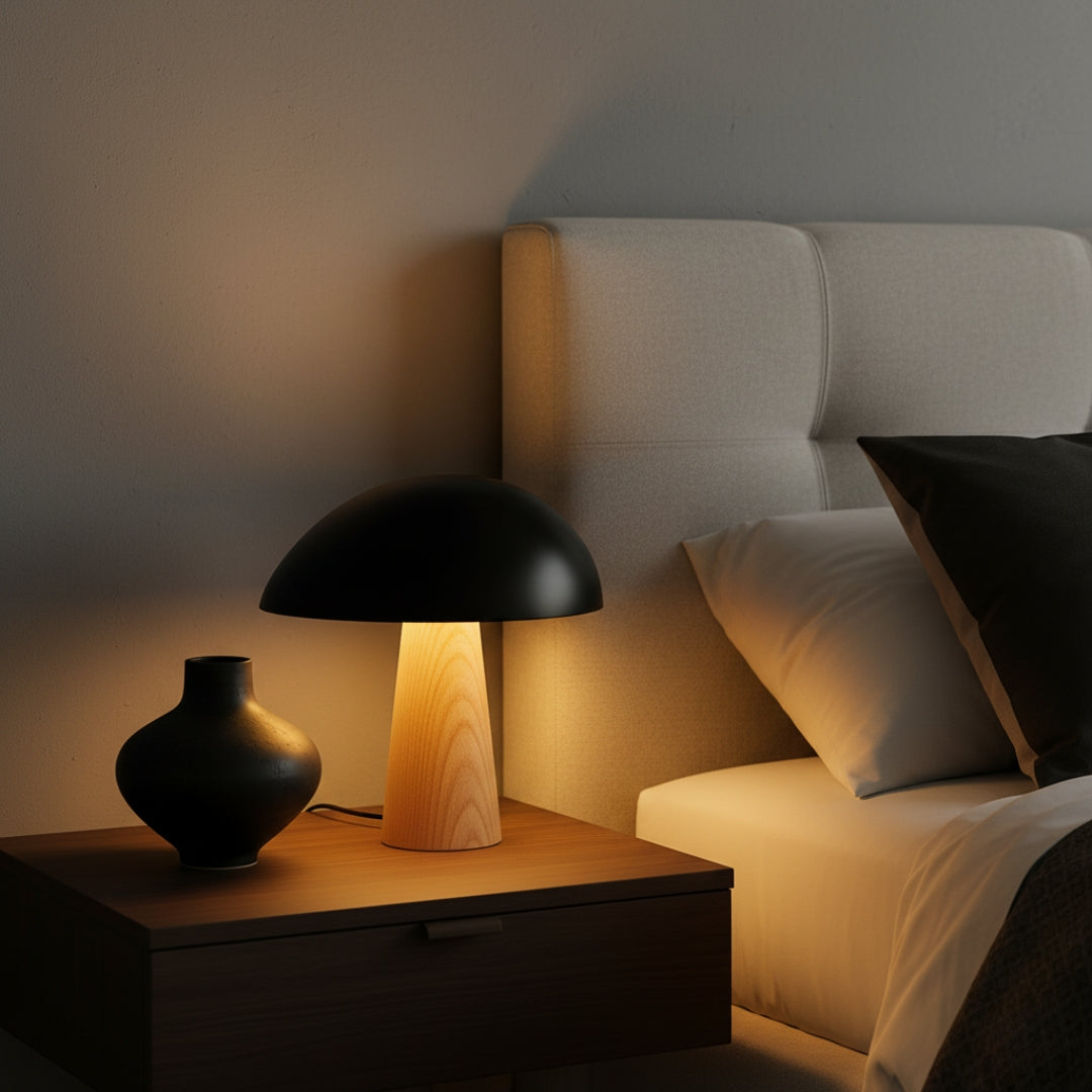 Nachttischlampe Minimalistisch skandinavisch