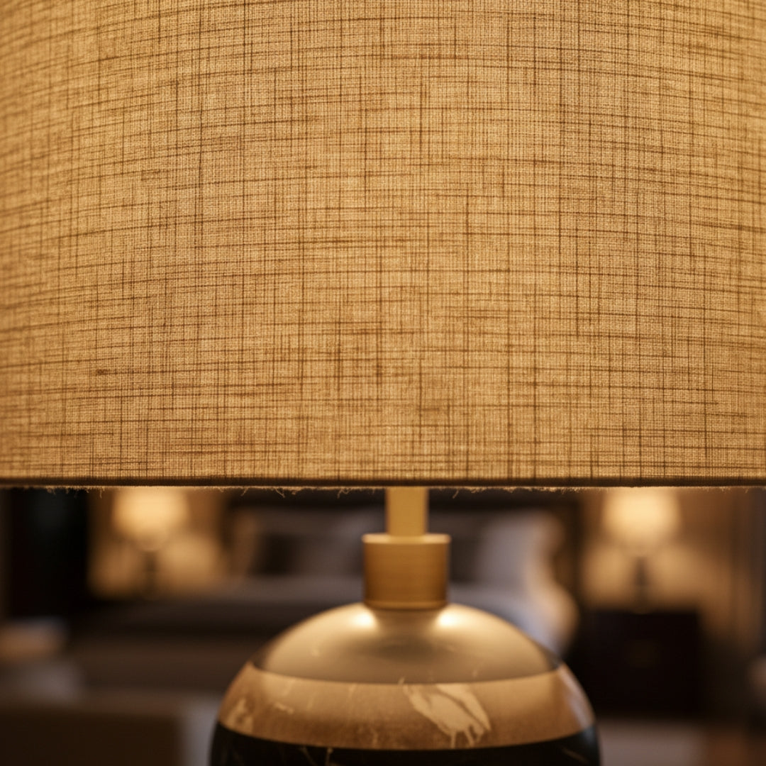 Nachttischlampe Socle aus Marmor