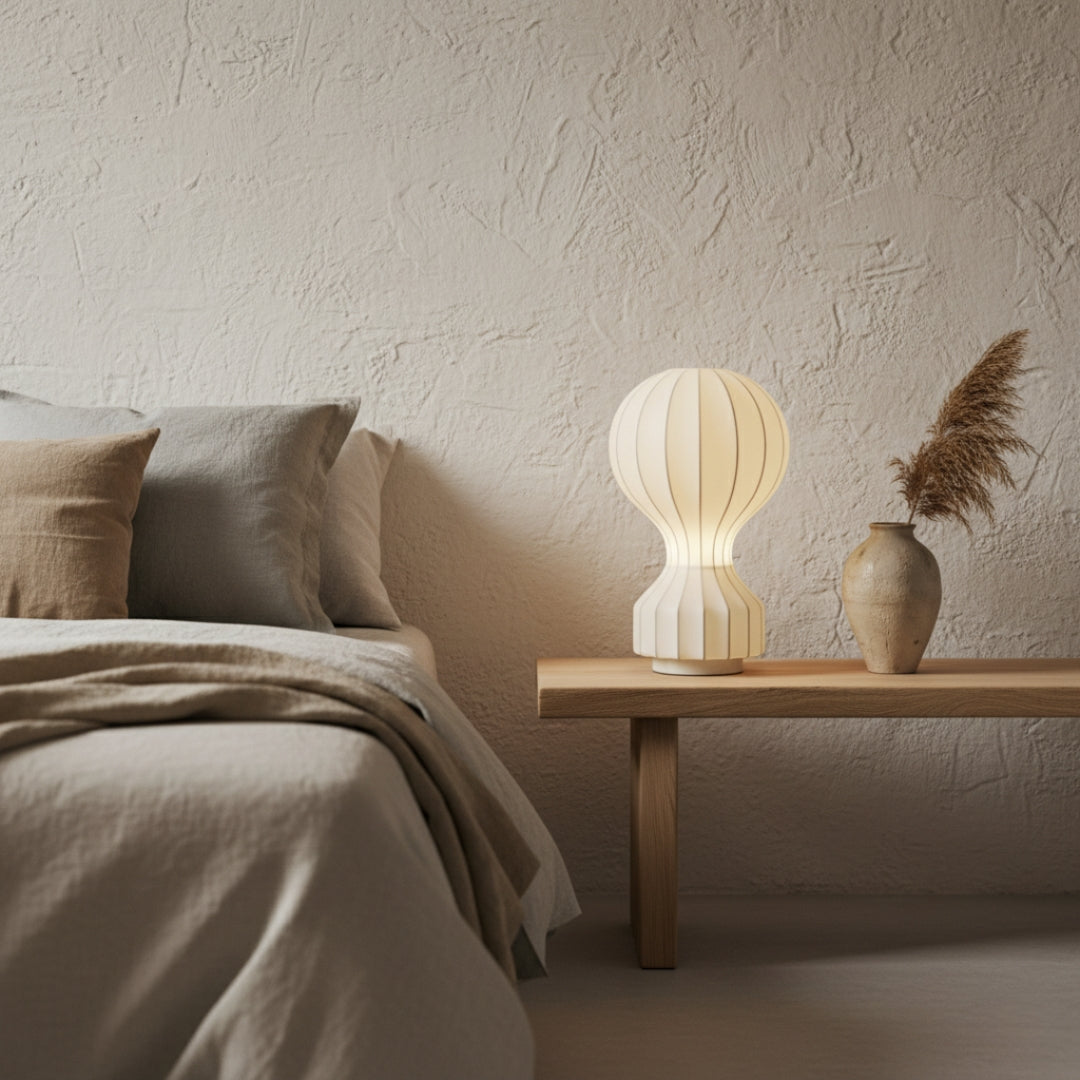 Nachttischlampe im japanischen Stil