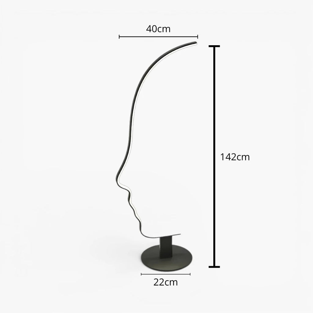 Stehlampe Art Deko
