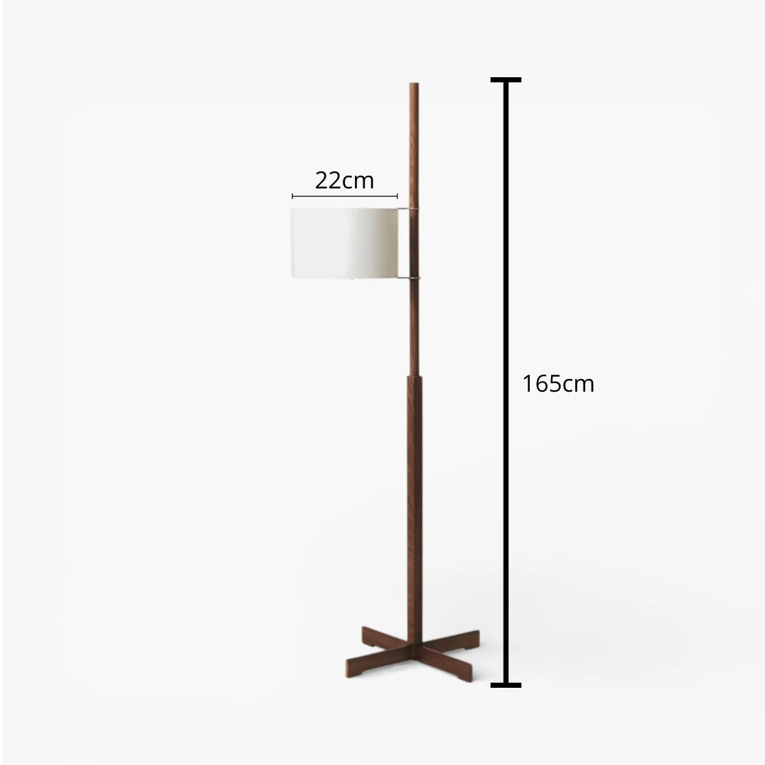 Stehlampe Massivholz