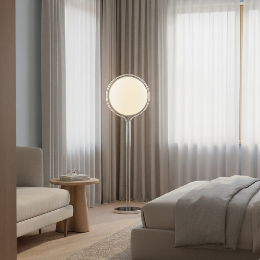 Stehlampe Kugel