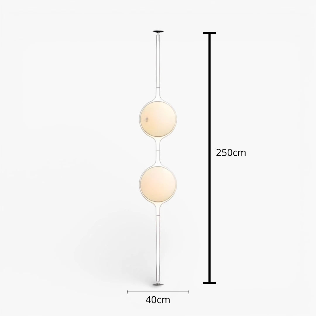 Stehlampe Kugel