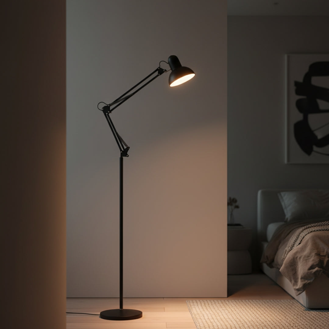 Stehlampe Gelenkarm