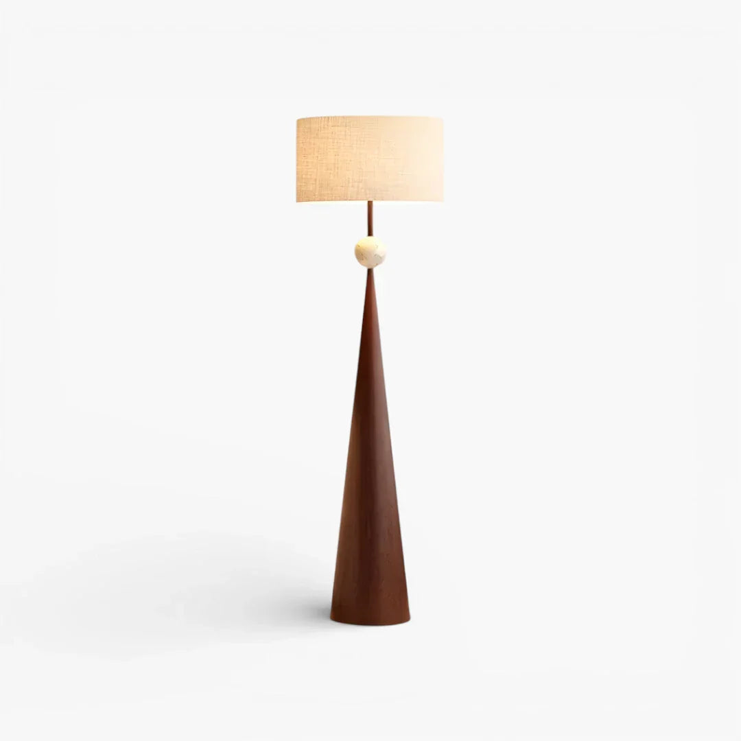 Stehlampe Design Holz