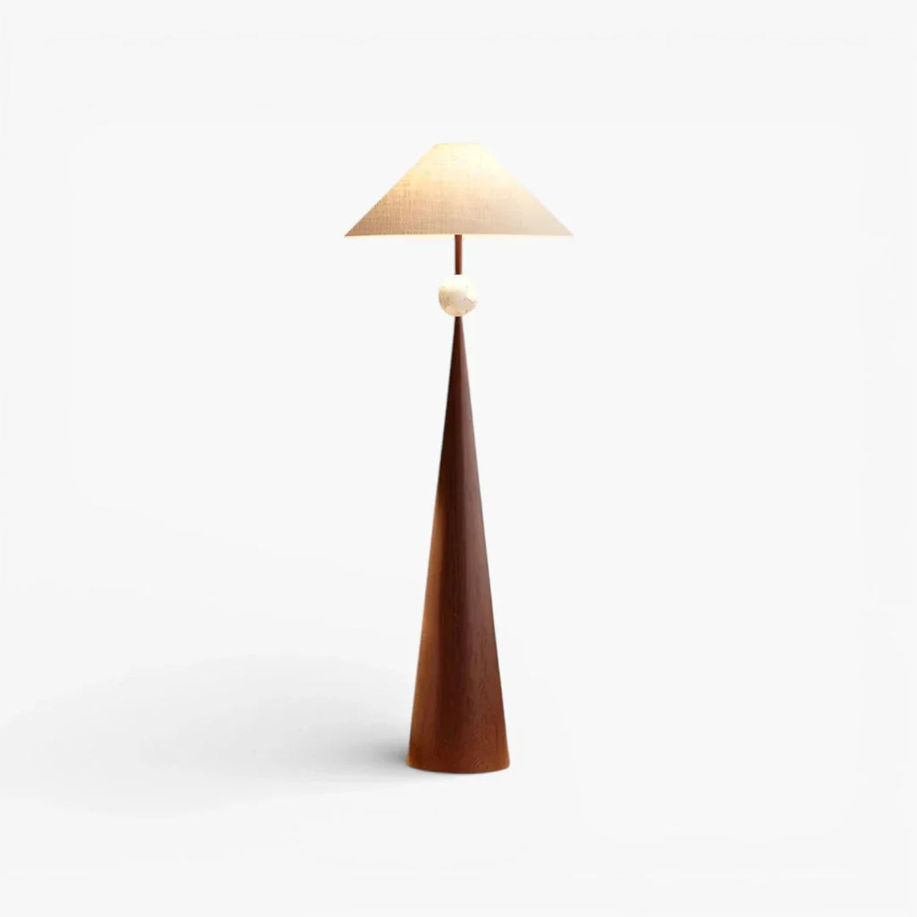 Stehlampe Design Holz