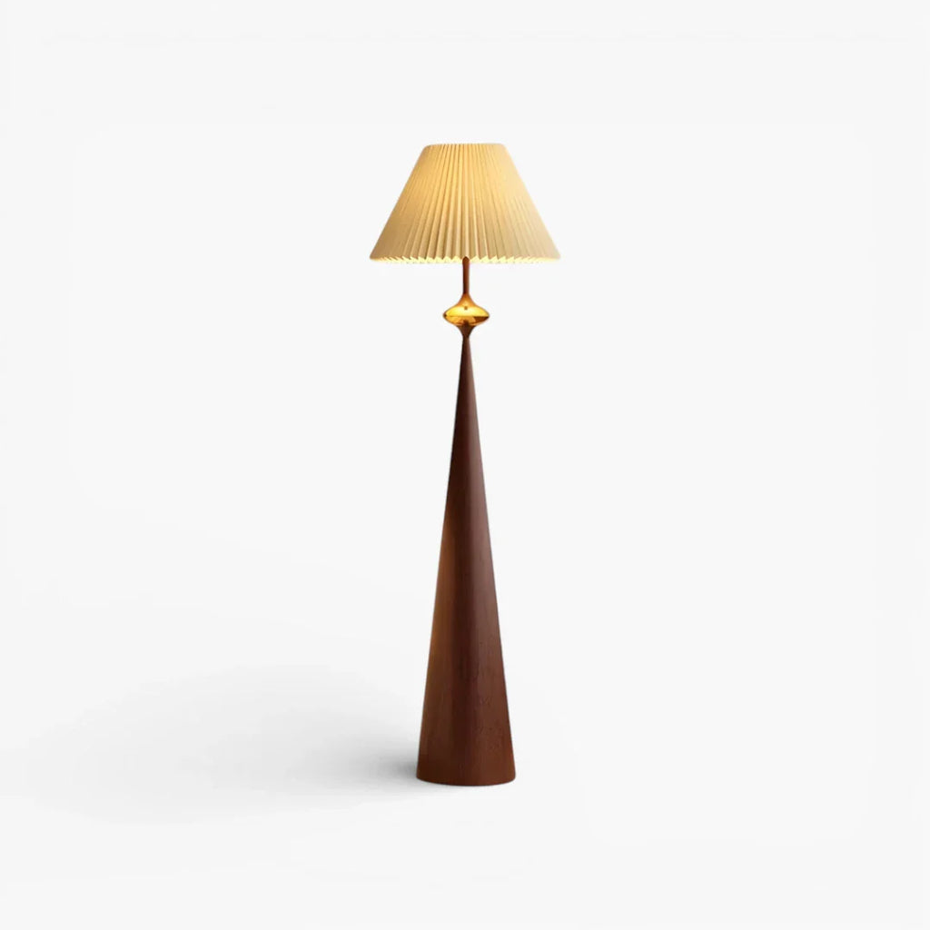 Stehlampe Design Holz