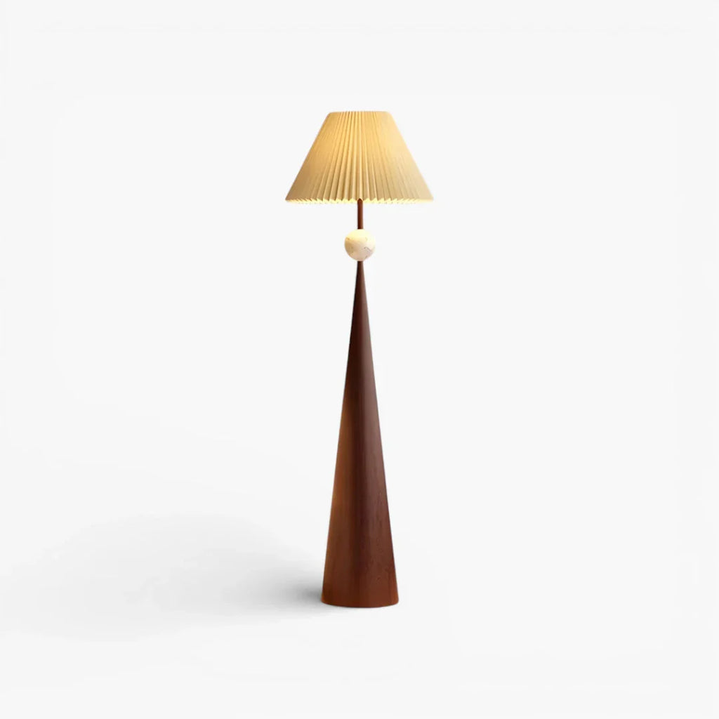 Stehlampe Design Holz