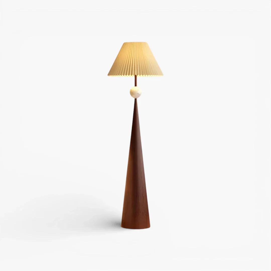 Stehlampe Design Holz
