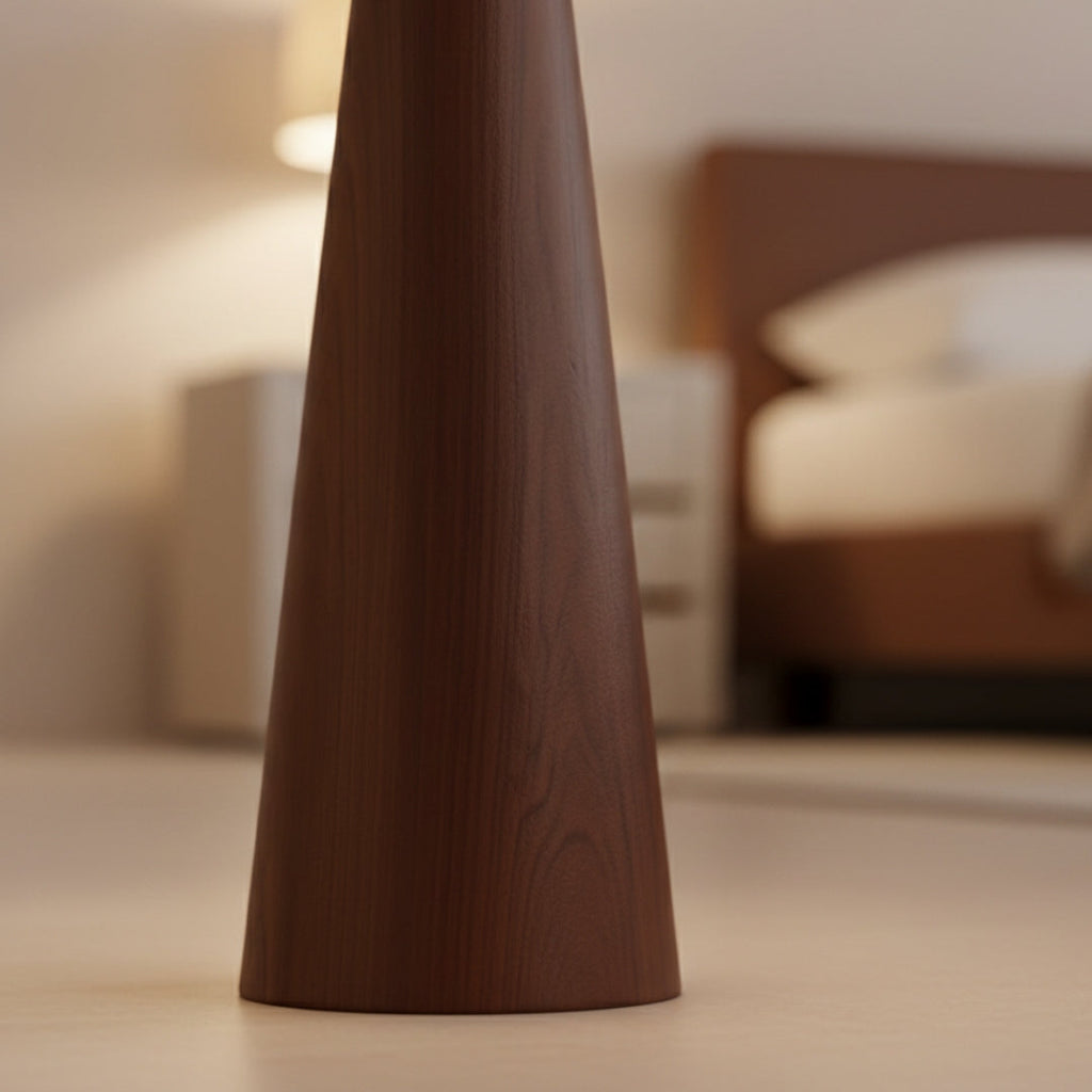 Stehlampe Design Holz