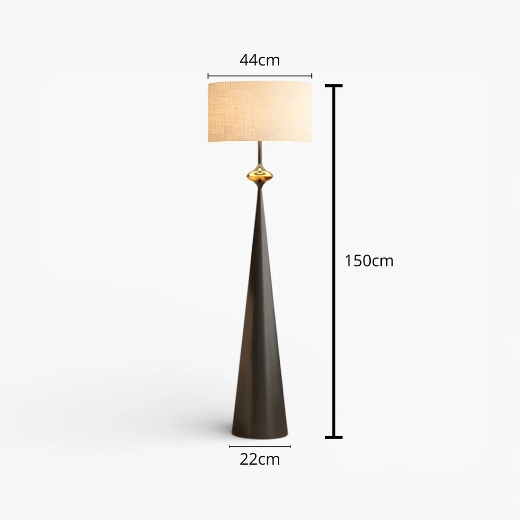 Stehlampe Design Holz