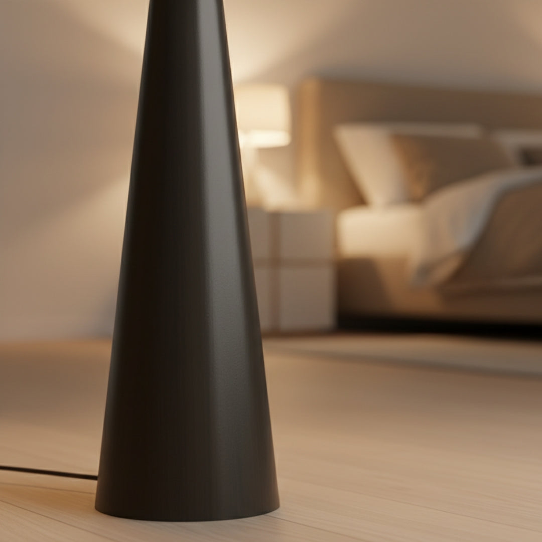 Stehlampe Design Holz