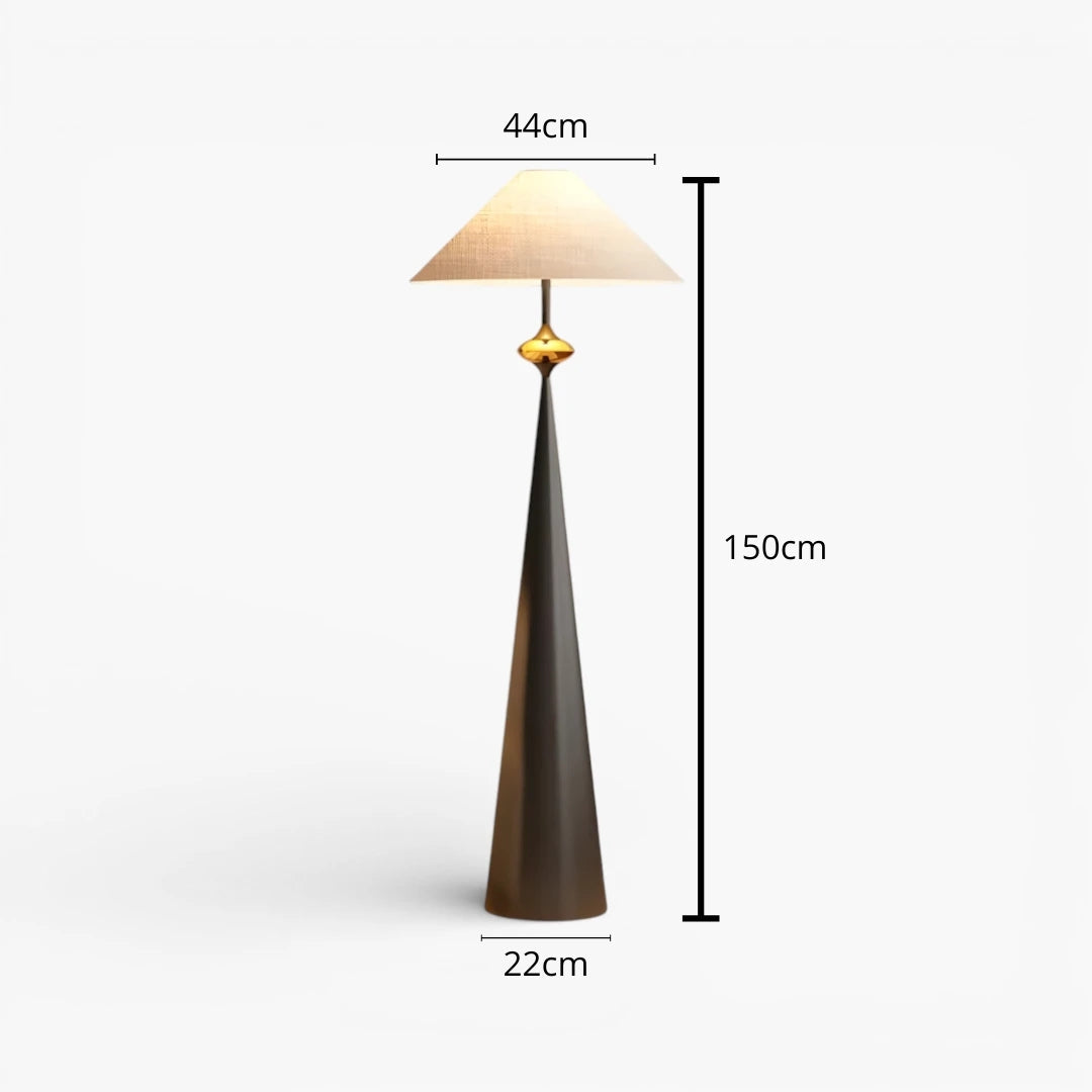 Stehlampe Design Holz