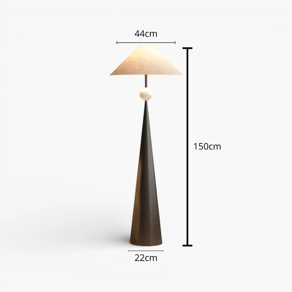 Stehlampe Design Holz