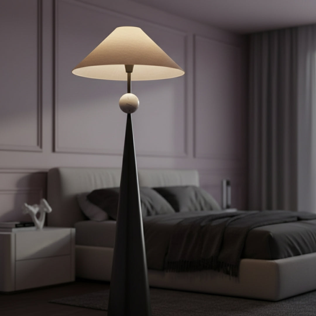 Stehlampe Design Holz