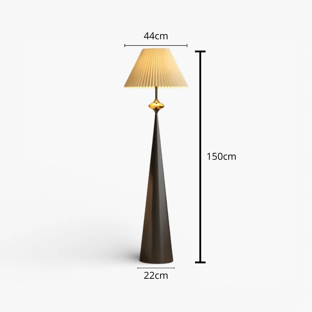 Stehlampe Design Holz