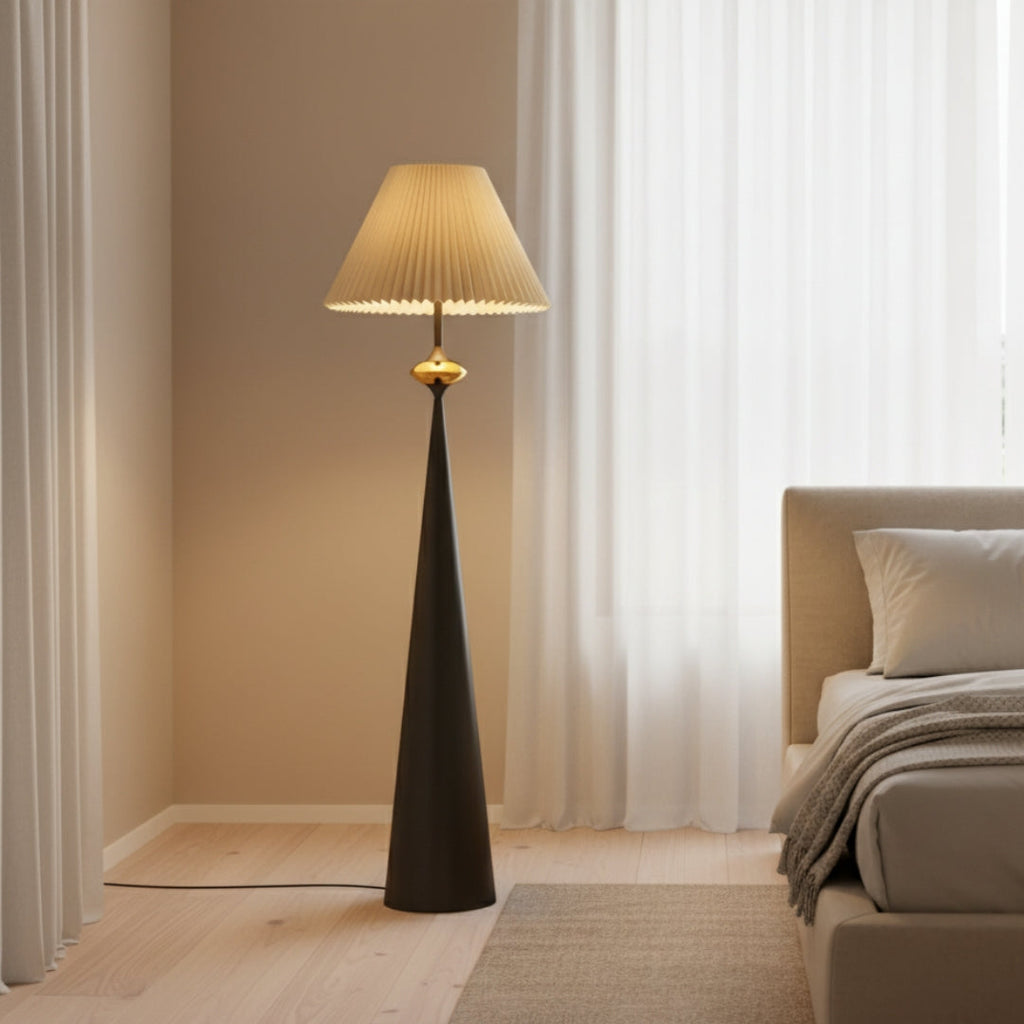 Stehlampe Design Holz