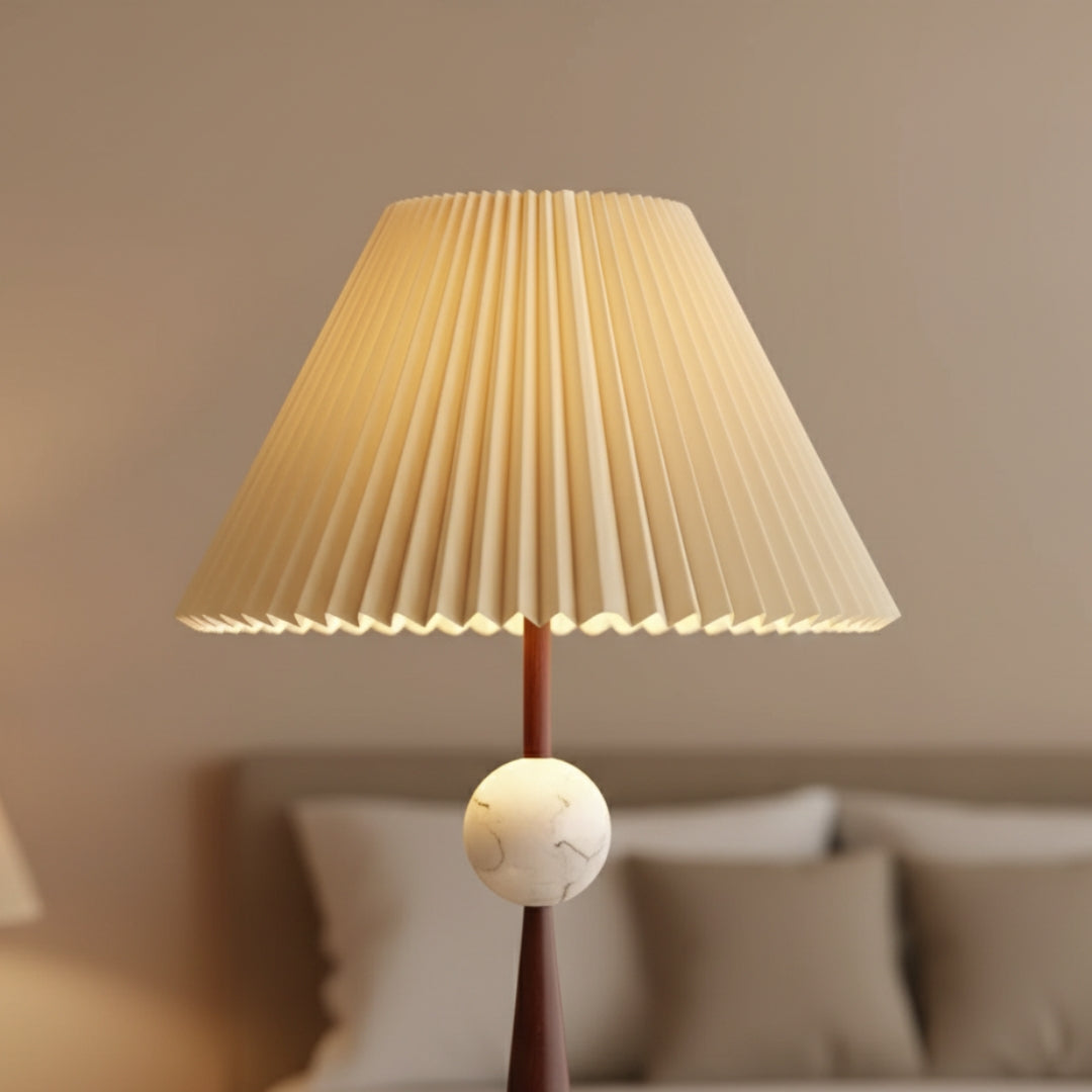 Stehlampe Design Holz