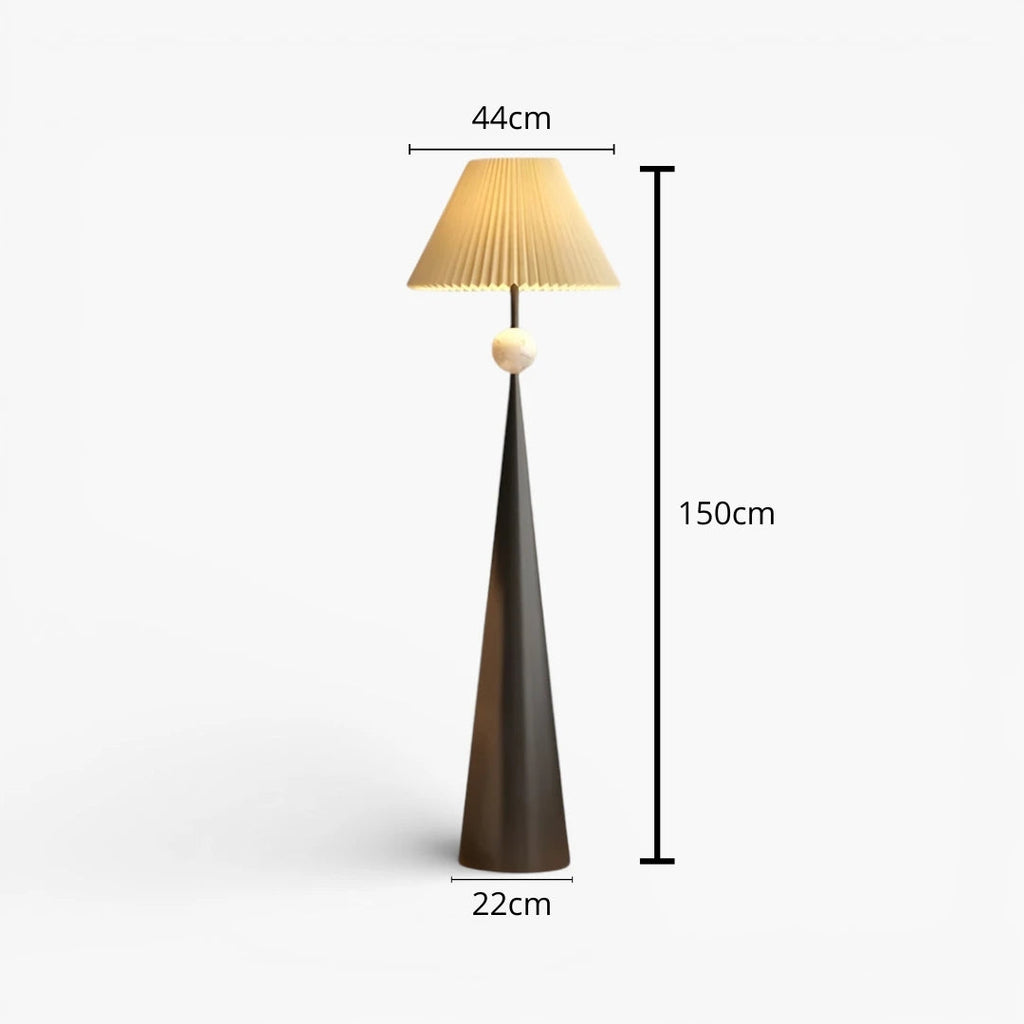 Stehlampe Design Holz