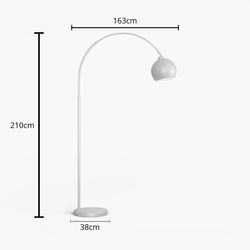 Stehlampe Design Chrome