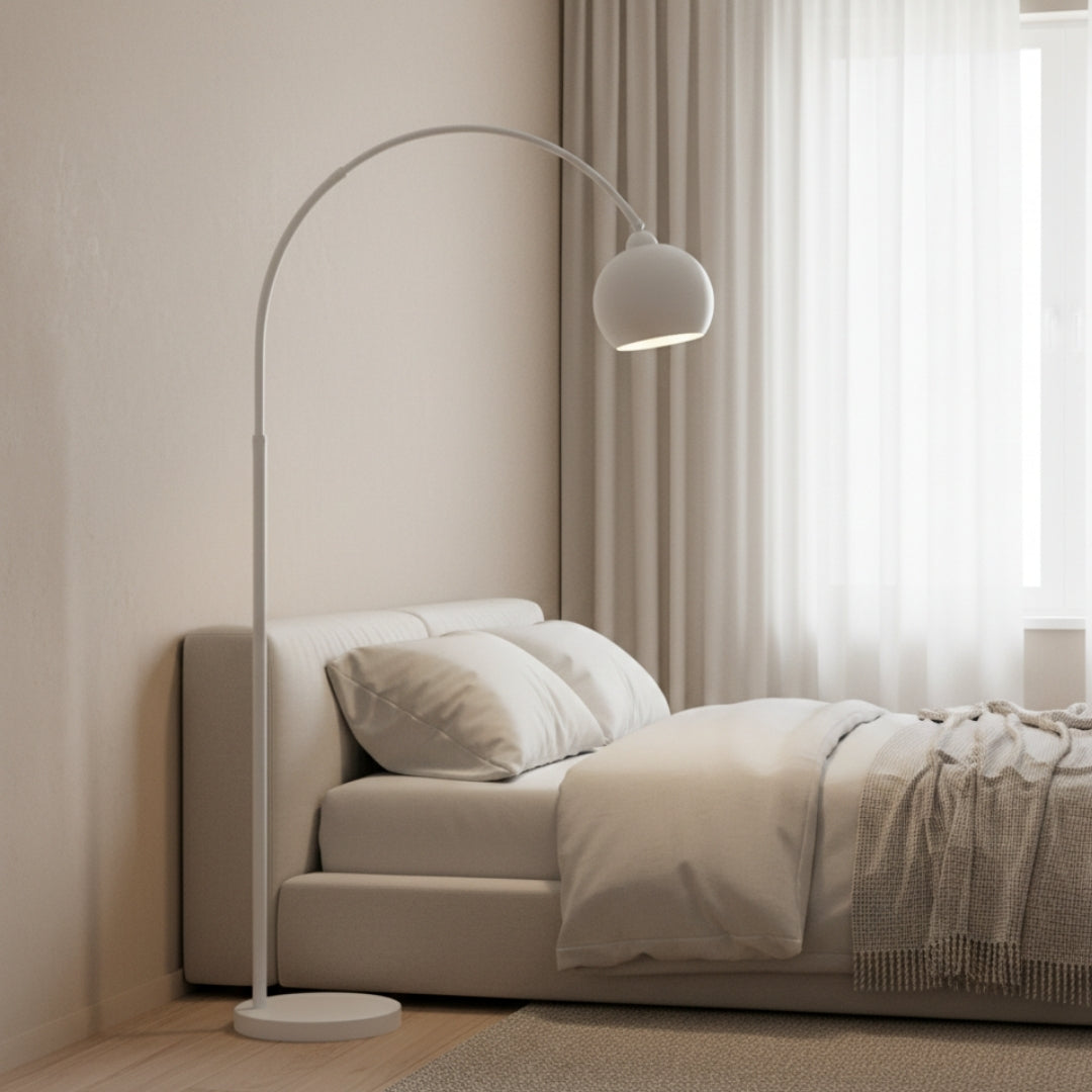 Stehlampe Design Chrome