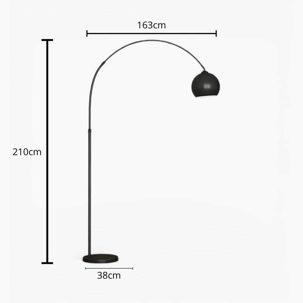 Stehlampe Design Chrome