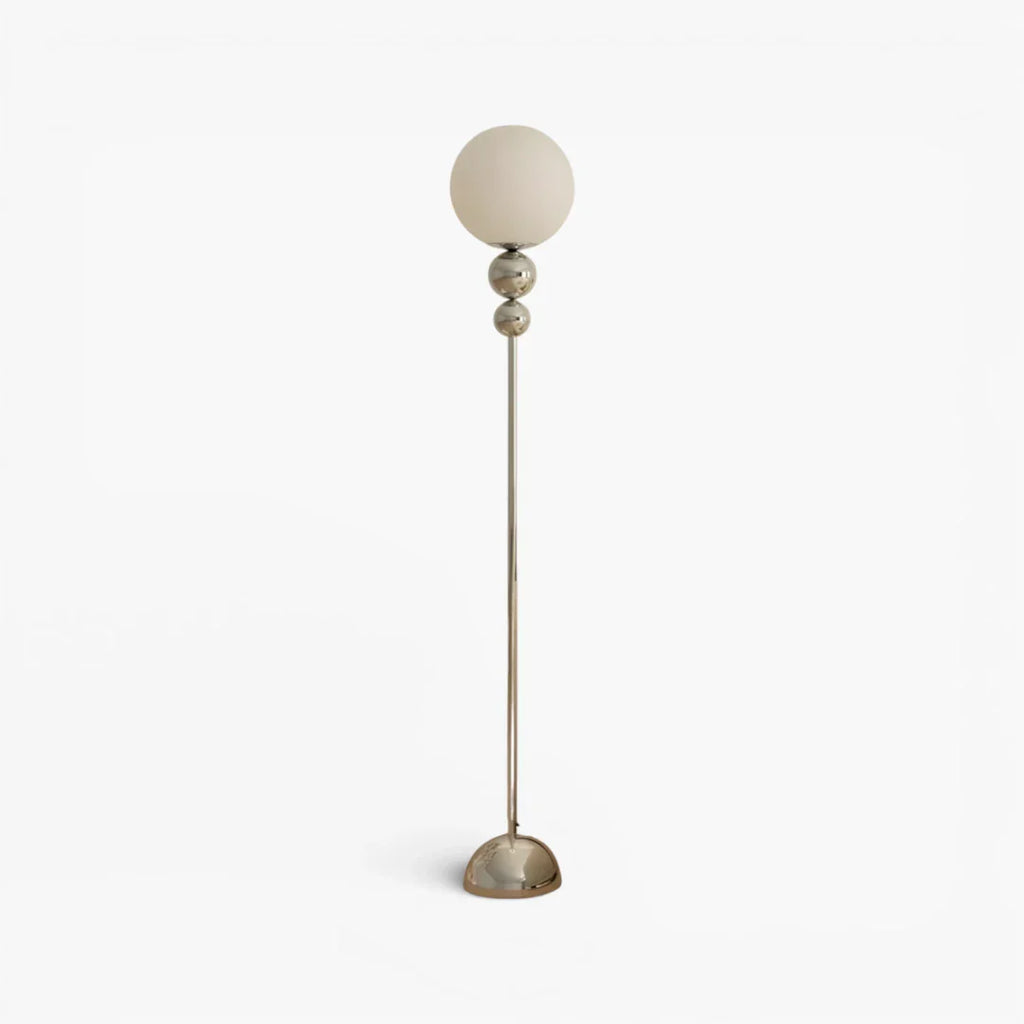 Stehlampe Globe aus Glas