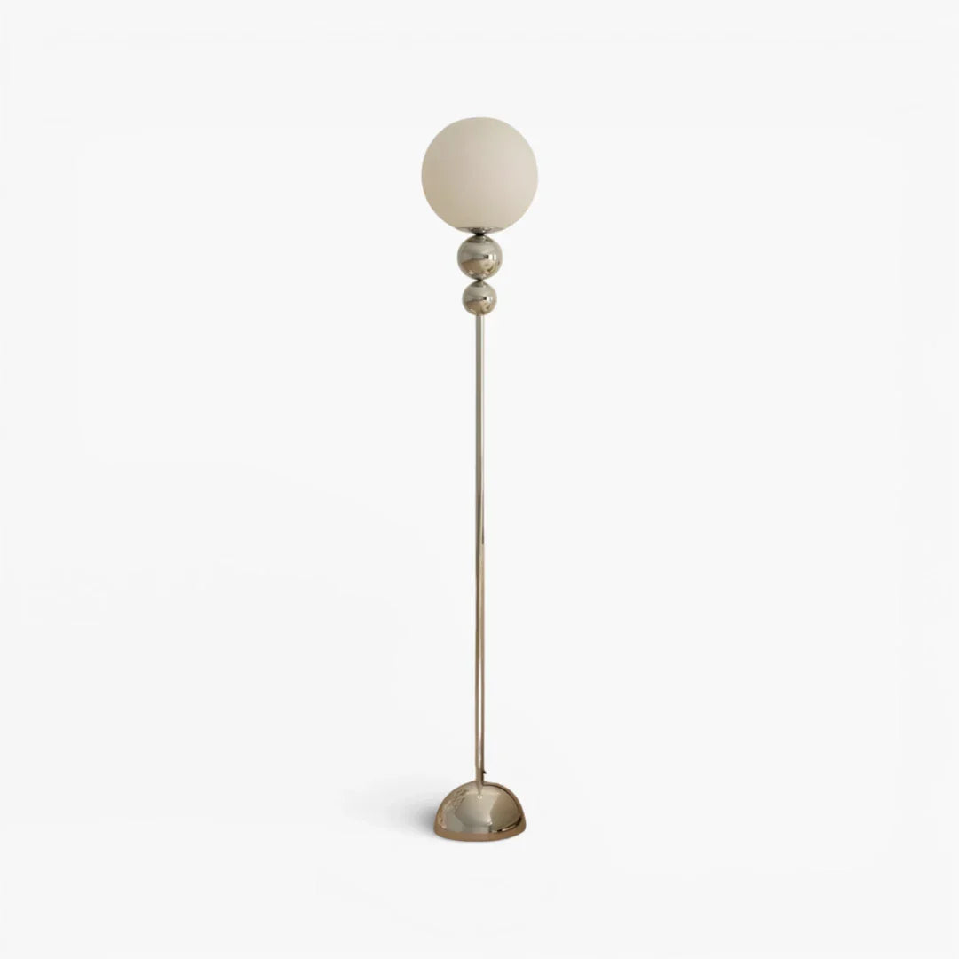 Stehlampe Globe aus Glas