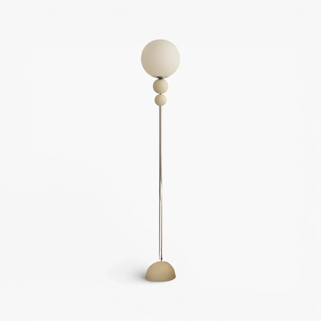 Stehlampe Globe aus Glas