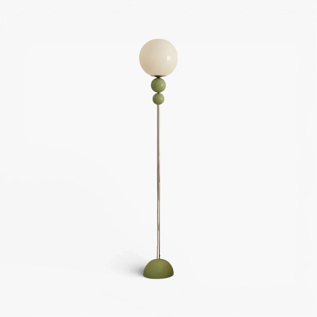 Stehlampe Globe aus Glas