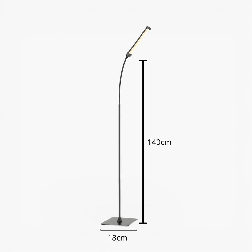 Stehlampe Flexibel Schwarz