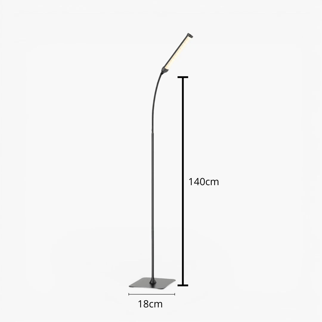 Stehlampe Flexibel Schwarz