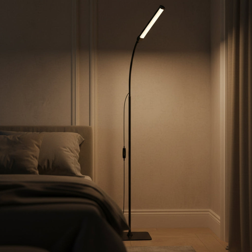 Stehlampe Flexibel Schwarz