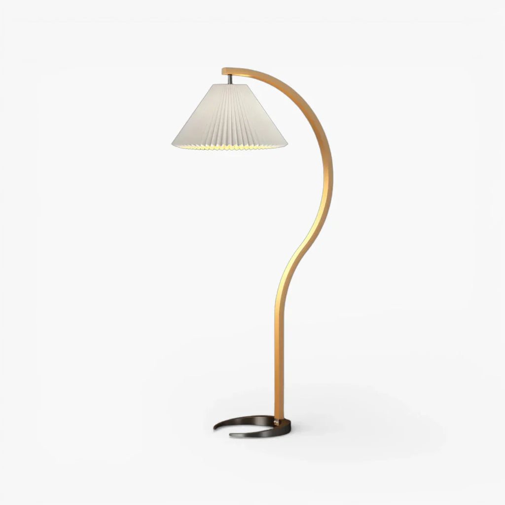 Stehlampe Wohnzimmer Holz