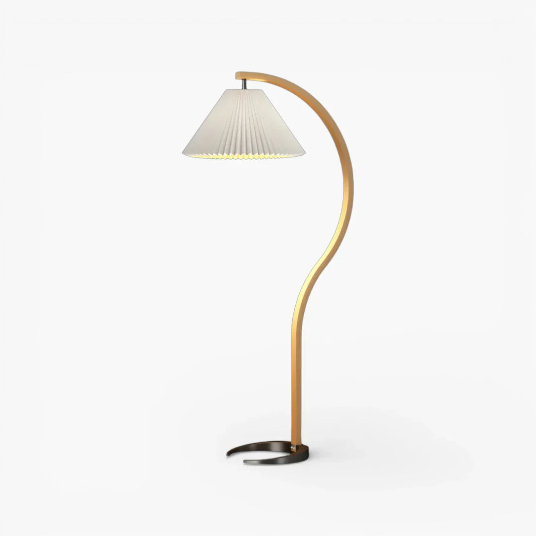 Stehlampe Wohnzimmer Holz