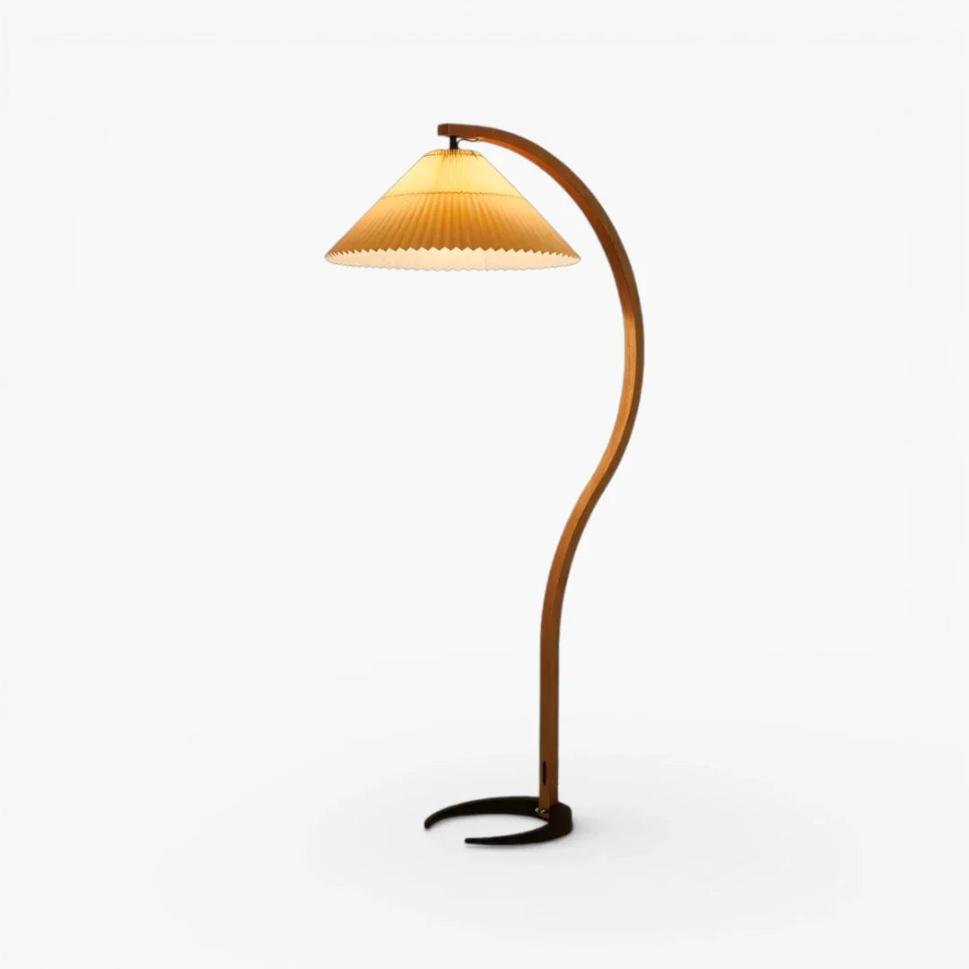 Stehlampe Wohnzimmer Holz