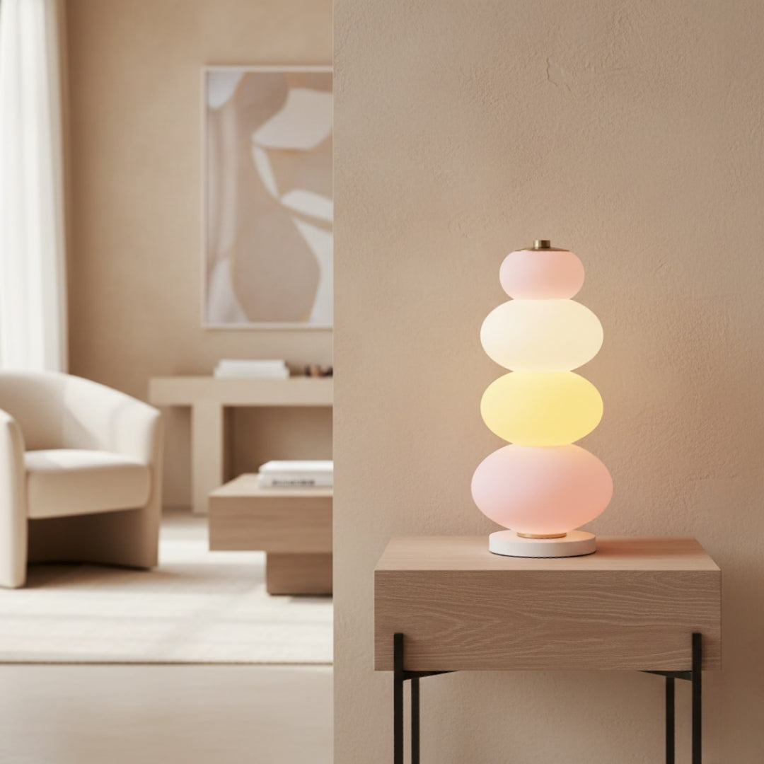 Nachttischlampe Regenbogen