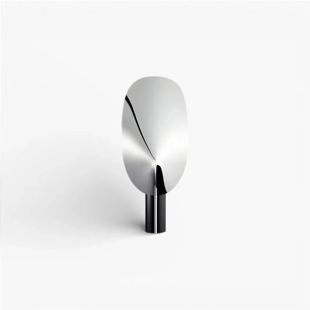 Nachttischlampe Art Deko Metall