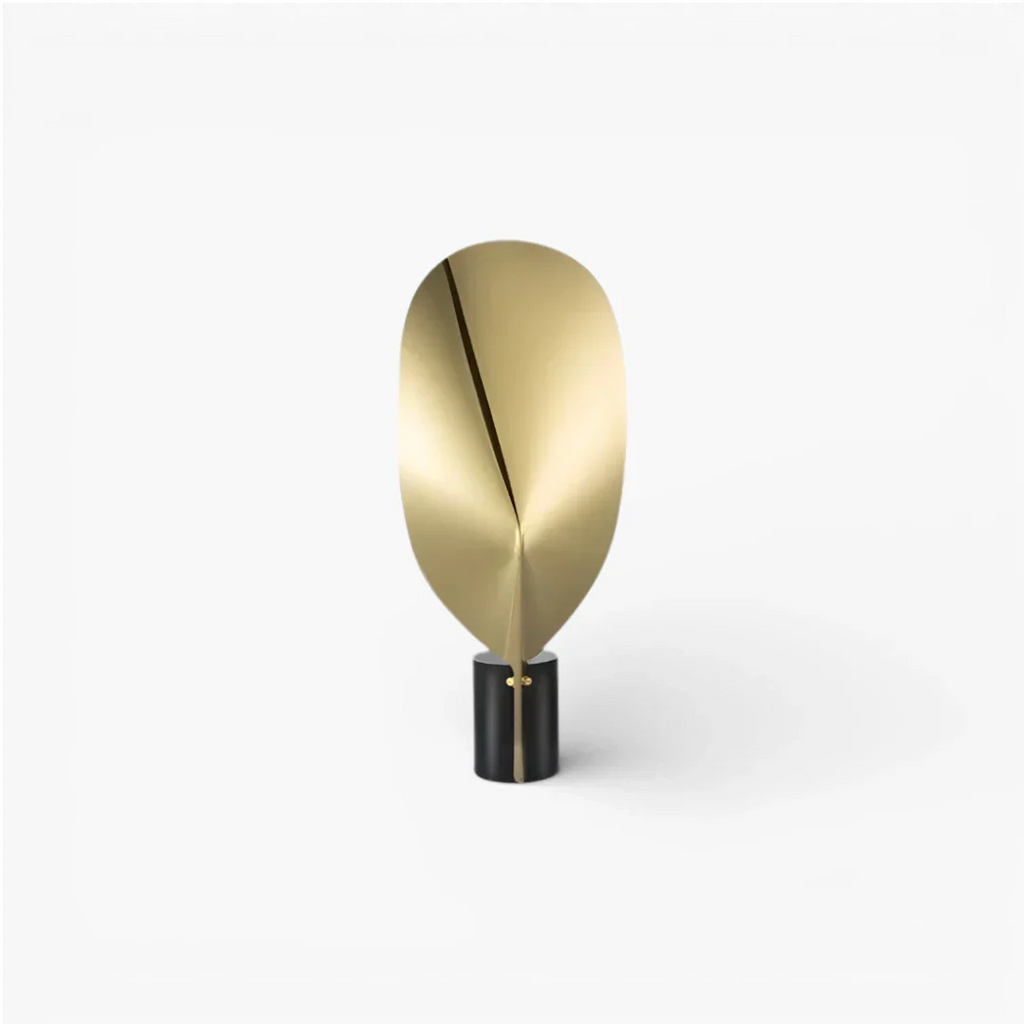 Nachttischlampe Art Deko Metall