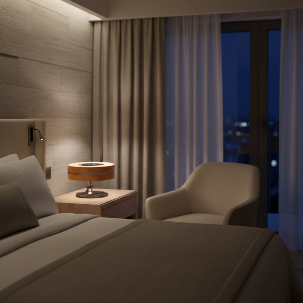 Nachttischlampe mit Bluetooth-Lautsprecher