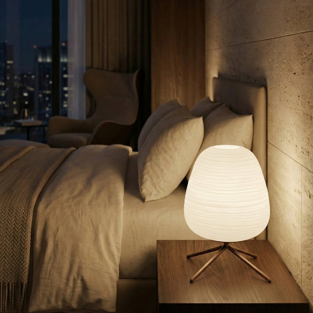 Nachttischlampe Weiß fürs Schlafzimmer