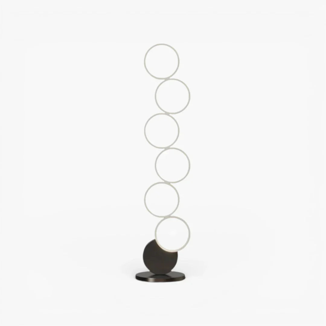 Lampe Sur Pied Cercle Led
