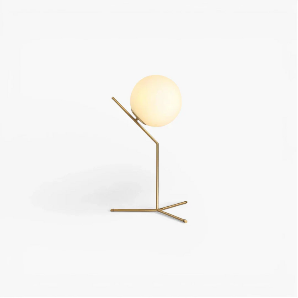 Lampe De Chevet Boule Blanche