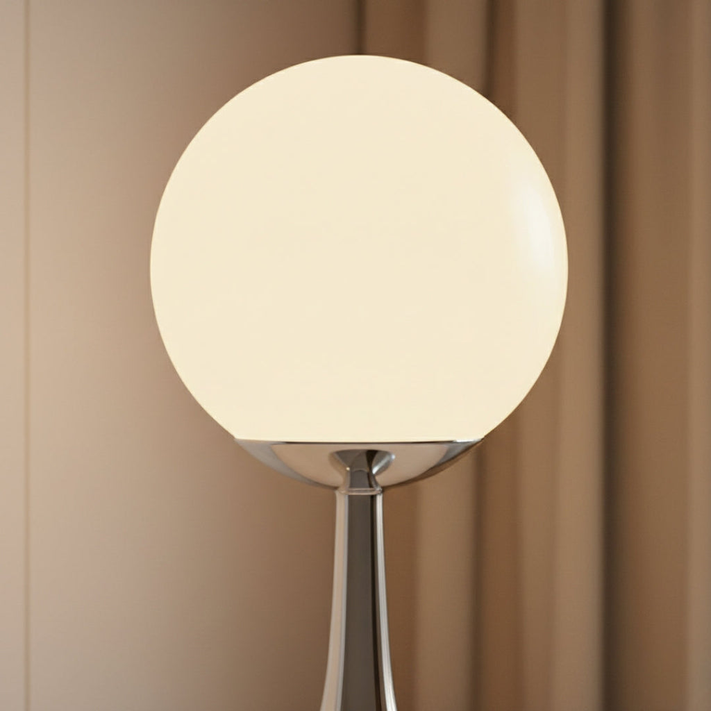 Nachttischlampe Kugel mit LED