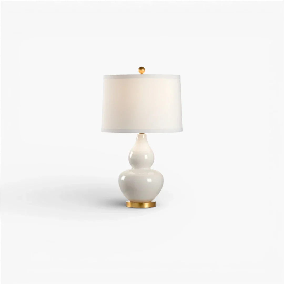 Lampe De Chevet Céramique Blanche